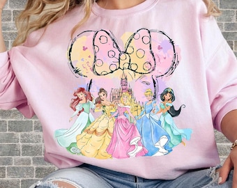 Disney Princess Unisex T-Shirt Hoodie Sweatshirt Romper | Premium DTF Print | Vintage & Aesthetic Styles | N107