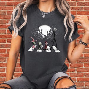 Graphic T-shirt design printed on unisex apparel – available as T-shirt, hoodie, sweatshirt and romper. High-quality DTF print. Perfect for gifts, family shirts, matching outfits, friends tees. Halloween Nightmare