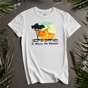 Disney König der Löwen Animal Kingdom Benutzerdefinierte T-Shirts, Hoodie für Männer, Frauen und Kinder - Größen S bis 5XL | Damen T-Shirts Hoodie Verfügbar AD436