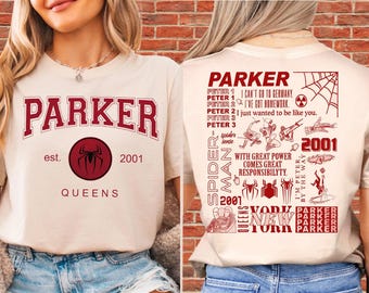 Sudadera unisex con capucha y estampado DTF premium de Peter Parker de Disney Queens / Estilos vintage y estéticos / N638-2