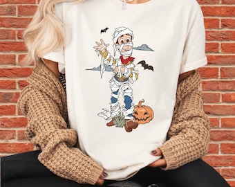 Sudadera unisex con capucha y camiseta de Woody para Halloween / Estampado DTF premium / Estilos vintage y estéticos / N501
