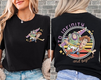 Toy Story Buzz Lightyear Unisex T-Shirt Hoodie Sweatshirt Romper | Premium DTF Print | Vintage & Aesthetic Styles | N650-2