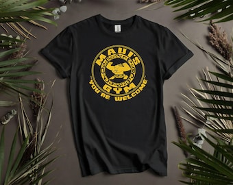 Disney Moana Mauis Gym Circle Custom T-Shirts, Hoodie for Men, Women, and Kids - Sizes S to 5XL | Ladies' T-Shirts Hoodie Available AD513