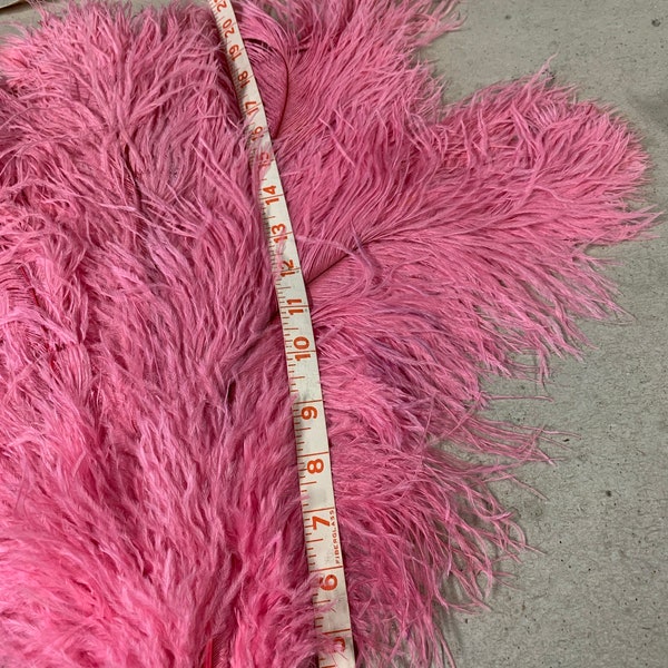 Gorgeous bright Pink ostrich feather..approx 20 inches wow