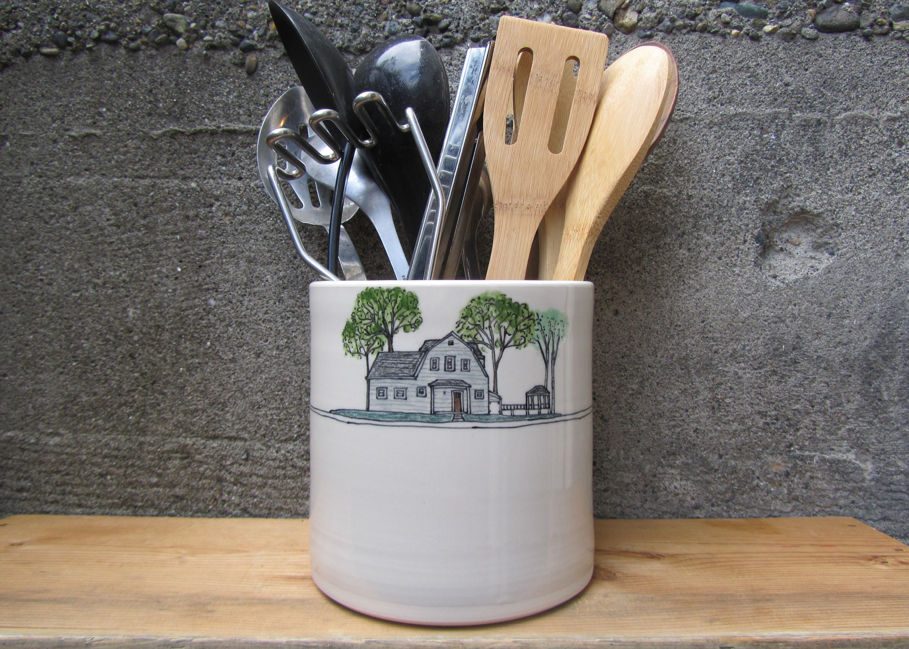 Custom Home Utensil Holder
