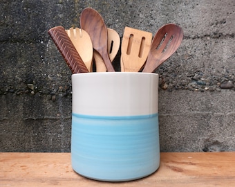 IN STOCK -- Color Block Utensil Holder, various colors