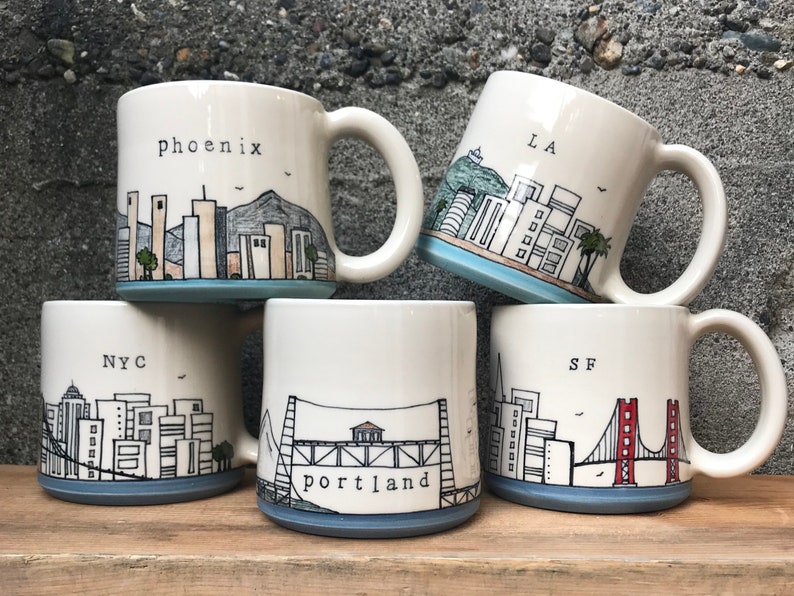 MADE to ORDER City Skyline Mug image 1