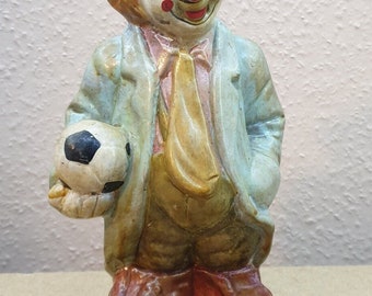 Spardose Sparschwein Clown Figur Dekoration