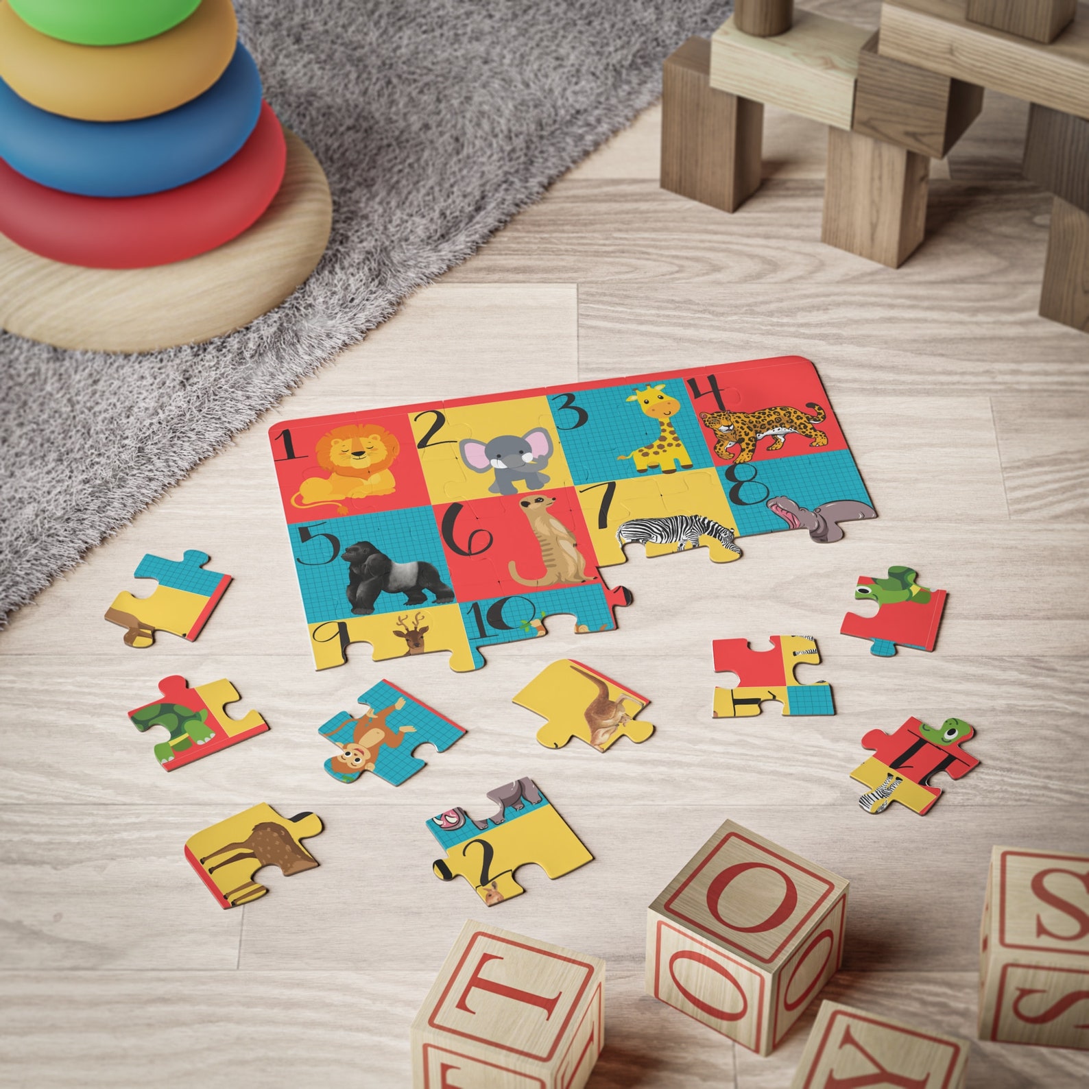 Floor Puzzle, Kids Puzzle, 30-piece | Kid Puzzle | Kid Jigsaw Puzzle ...