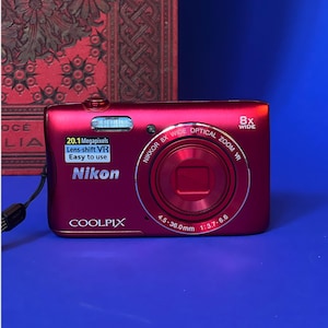 Nikon COOLPIX S3700 Digital Camera – 20.1MP, Wi-Fi