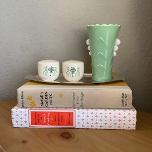 Mid-century modern salt and pepper shakers