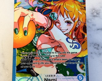 Custom Nami Leader Card