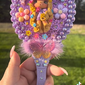 Espejo  decorado hecho a mano