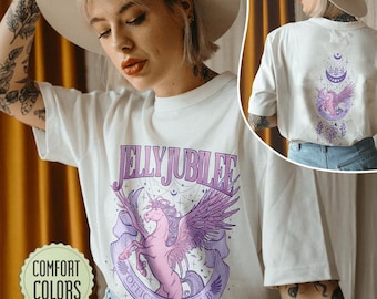 Jelly Jubilee Fan Club 2 Sided T-shirt, Jelly Jubilee Crescent City Sweatshirt, Crescent City SJM Hoodie, Bookish Book Lover Tee