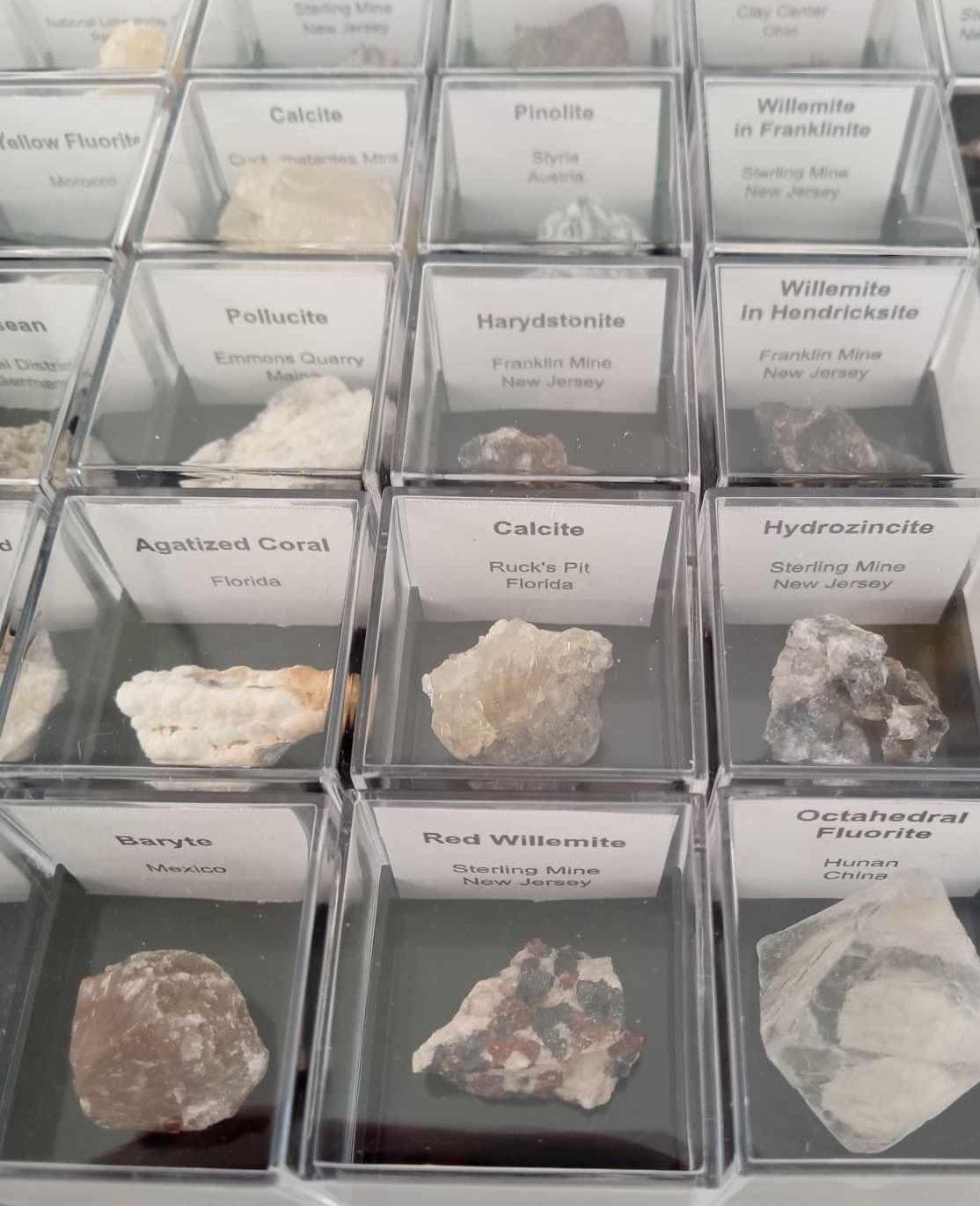20-teiliges gemischtes Mineralienset