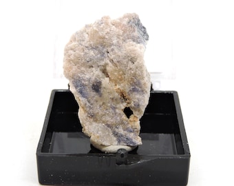 Dumortierite in perky box thumbnail mineral specimen