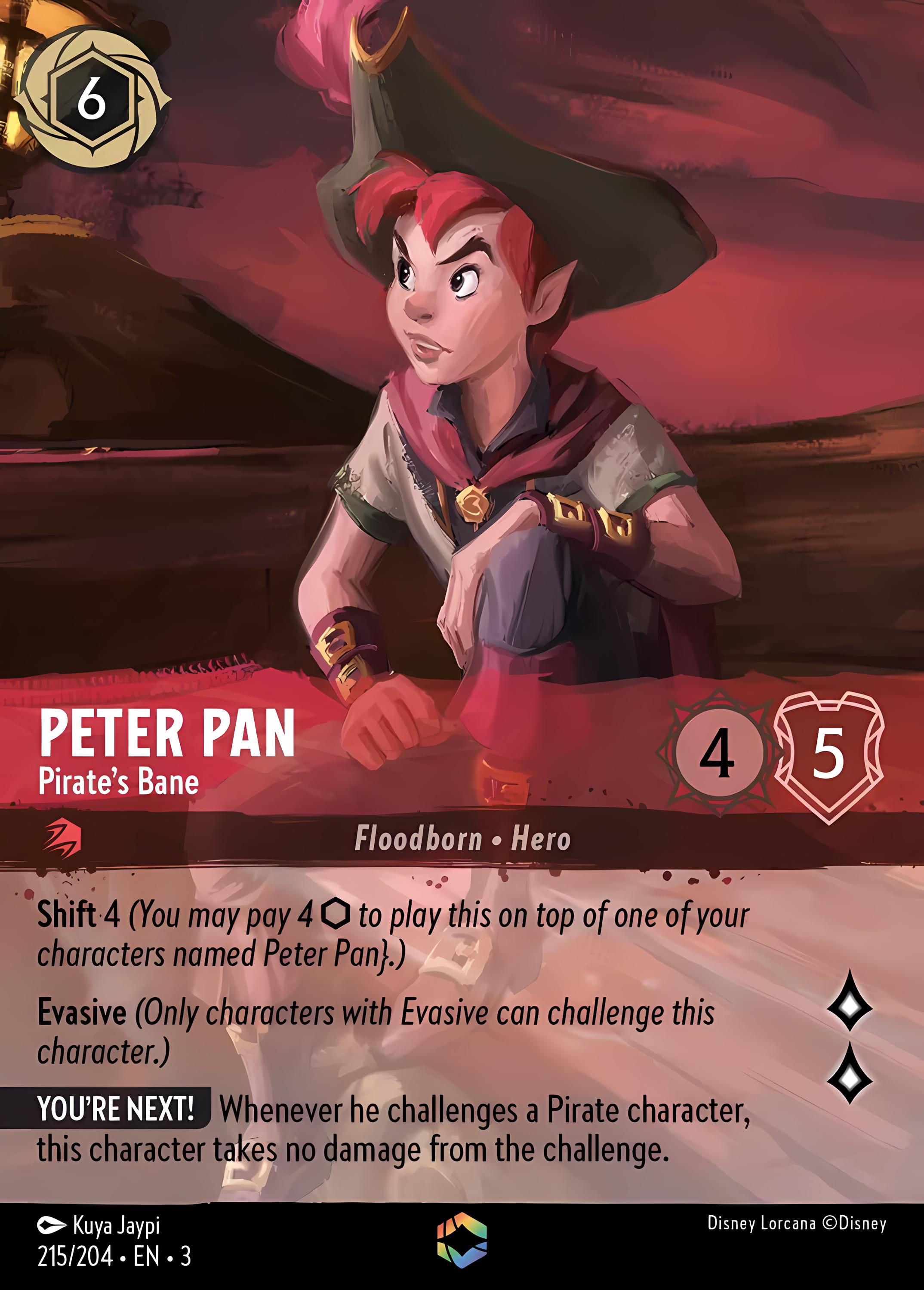 ロルカナ 海外版 エンチャンテッド ピーターパン Lorcana Enchanted Peter Pan - Etsy