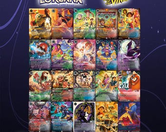 Lorcana Proxykaart – Set 13 Attack of the Vines Regenboogfolie – Kies je kaart