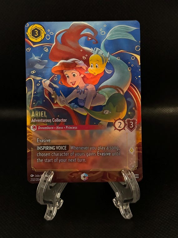 Set 9 Enchanted – Ariel Adventurous Collector – Foil Finish – High