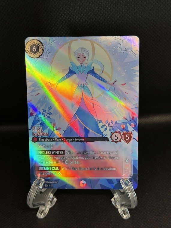 Set 11 Enchanted - Elsa Ice Artisan – Foil Finish – High Quality