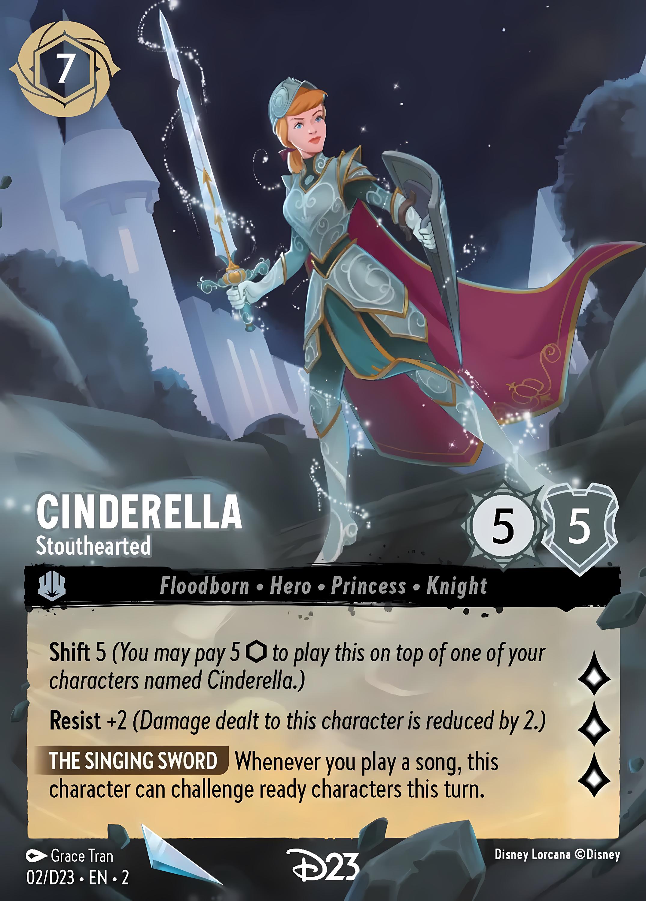 ロルカナ　ディアブロ　foil Disney Lorcana D23 (2024) Enchanted Proxy/orca Foils - Etsy