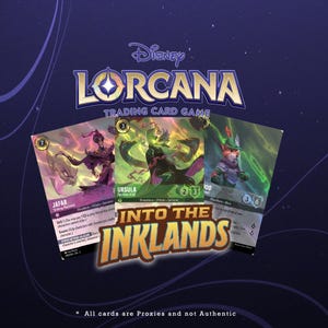 Disney Lorcana (Premium)  Set 3 Enchanted PROXY