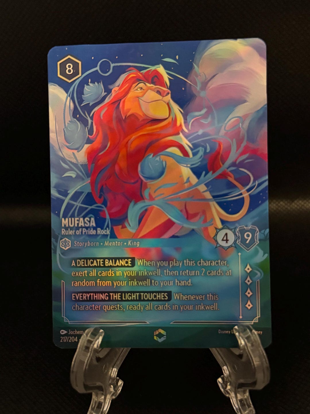 セット 5 エンチャント - プライドロックの支配者ムファサ - フォイル