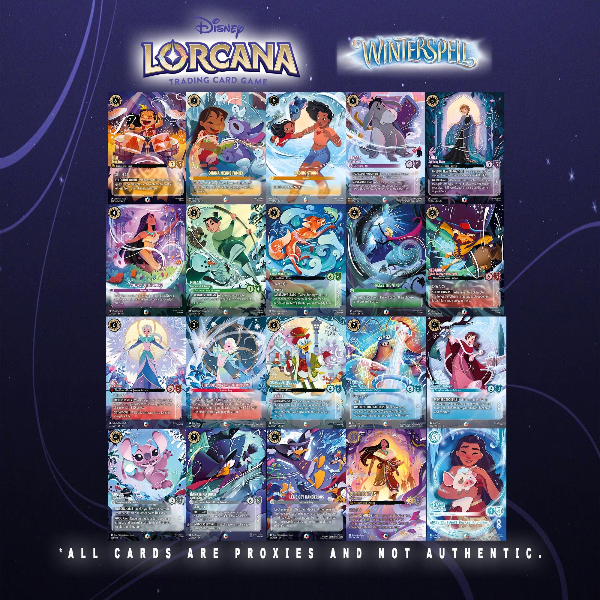 Lorcana Winterspell - Etsy
