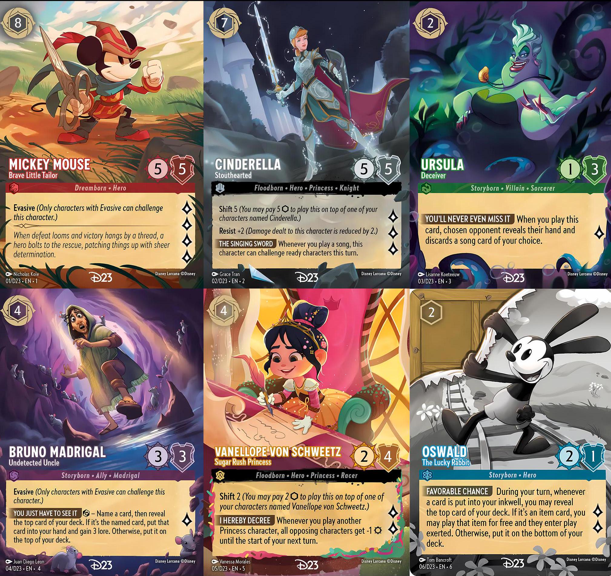 Disney Lorcana D23 (2024) Enchanted Proxy/orca Foils - Etsy