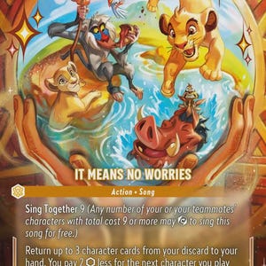 ディズニー ロルカーナ (スタンダード) セット 8 心配無用 ロルカーナ 魔法のプロキシ/オルカ フォイル