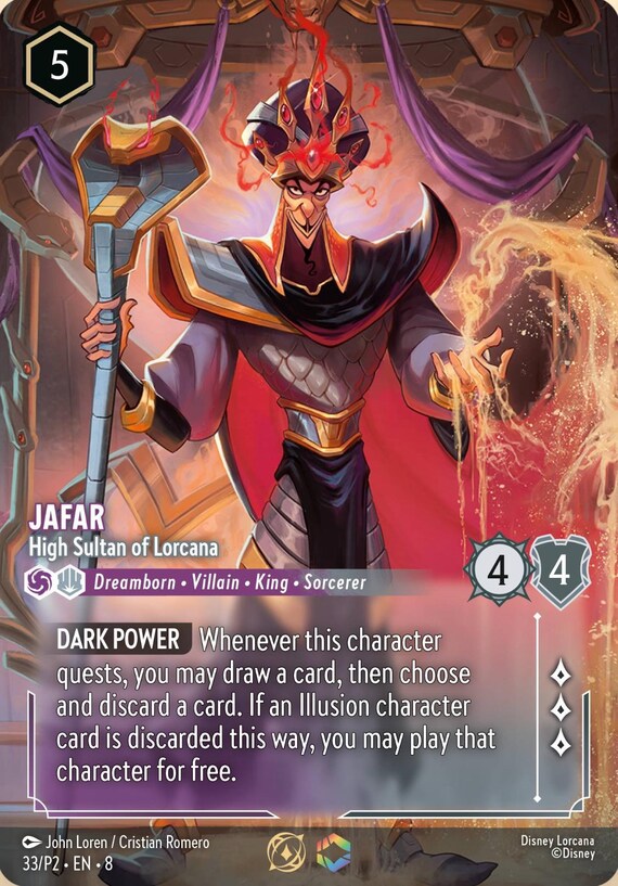 Disney Lorcana (STANDARD) SET 8 CHAMPIONSHIP Jafar High