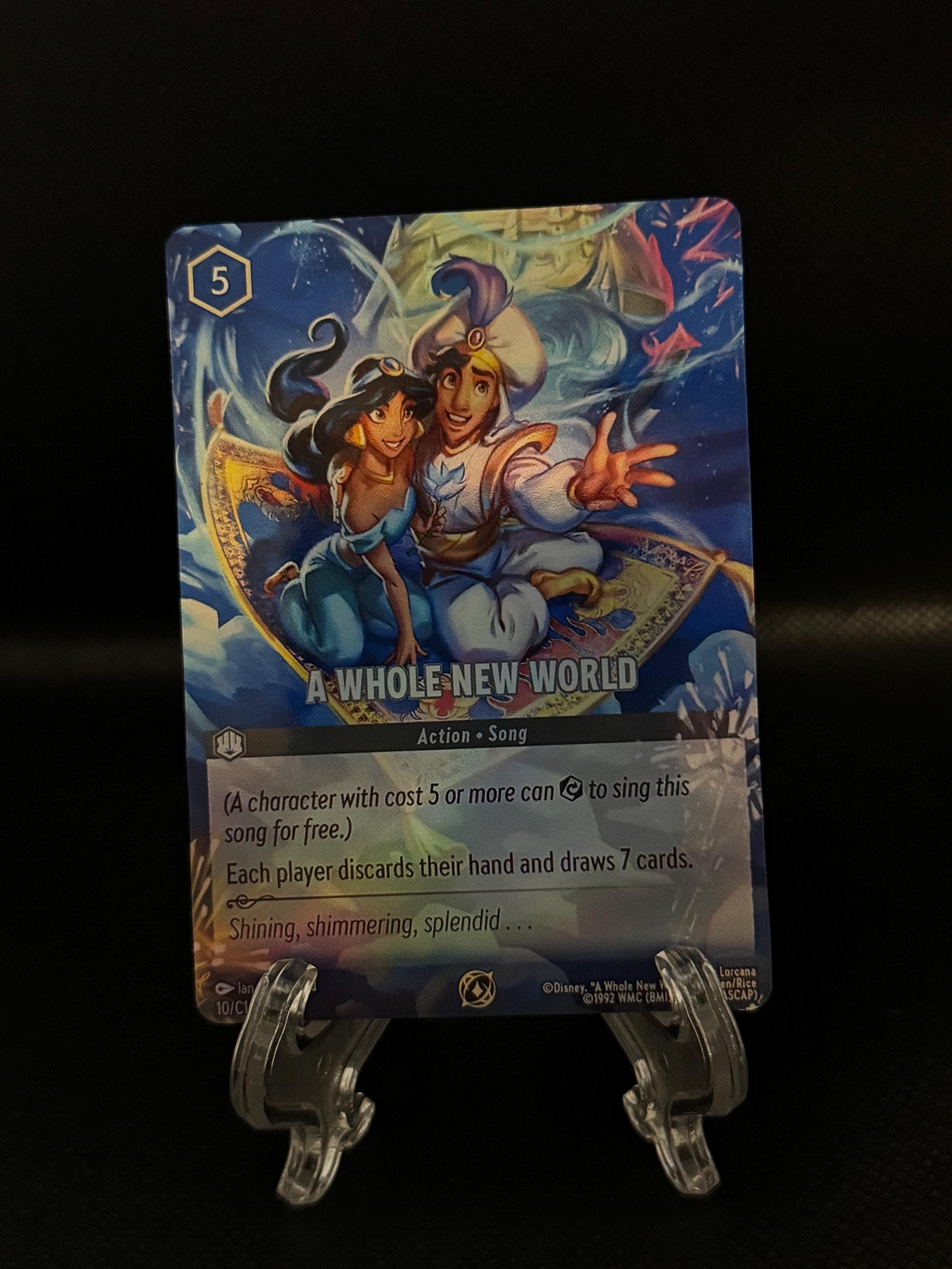 その他 PSA10A Whole New World Foil Auction Prices Realized Tcg Cards 2023 DISNEY LORCANA EN 1-THE