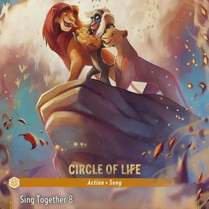 Disney Lorcana SET 9 (STANDARD) Circle of Life  Lorcana Epic/Enchanted/Iconic Proxy/Orca Foil