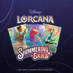 Disney Lorcana (Premium)  Set 5 Enchanted PROXY