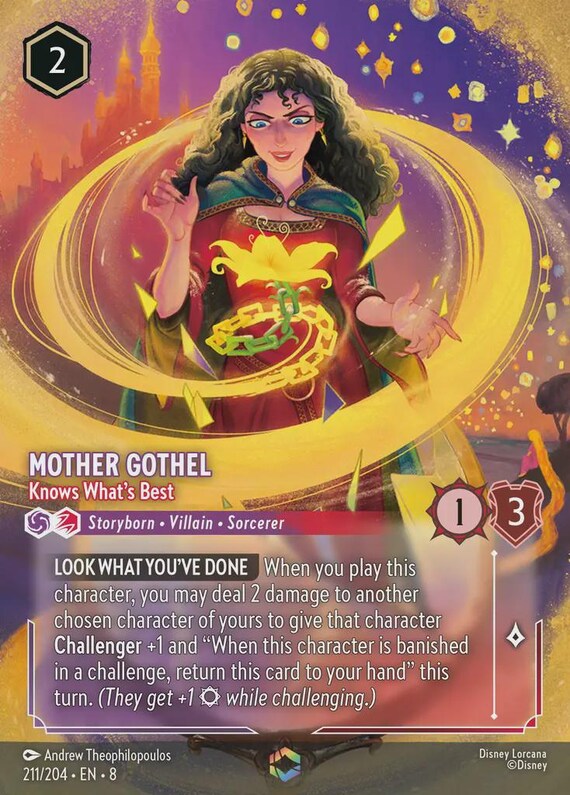 Set 8 Enchanted - Mother Gothel Knows What's Best – Foil Finish