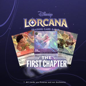 Disney Lorcana (Premium)  Set 1 Enchanted PROXY