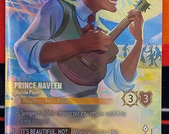 Disney Lorcana (STANDARD) SET 5 Prince Naveen Ukulele Player
