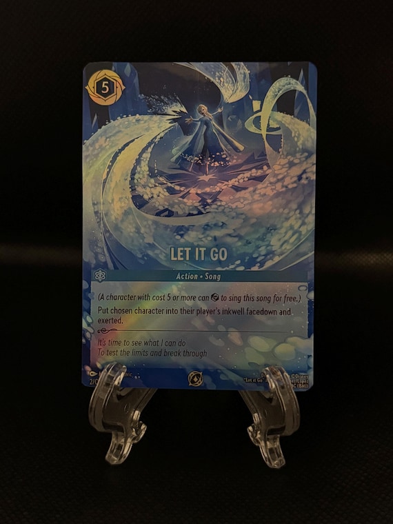 DLC Promo - Let It Go – Foil Finish – High Quality – Lorcana Proxy