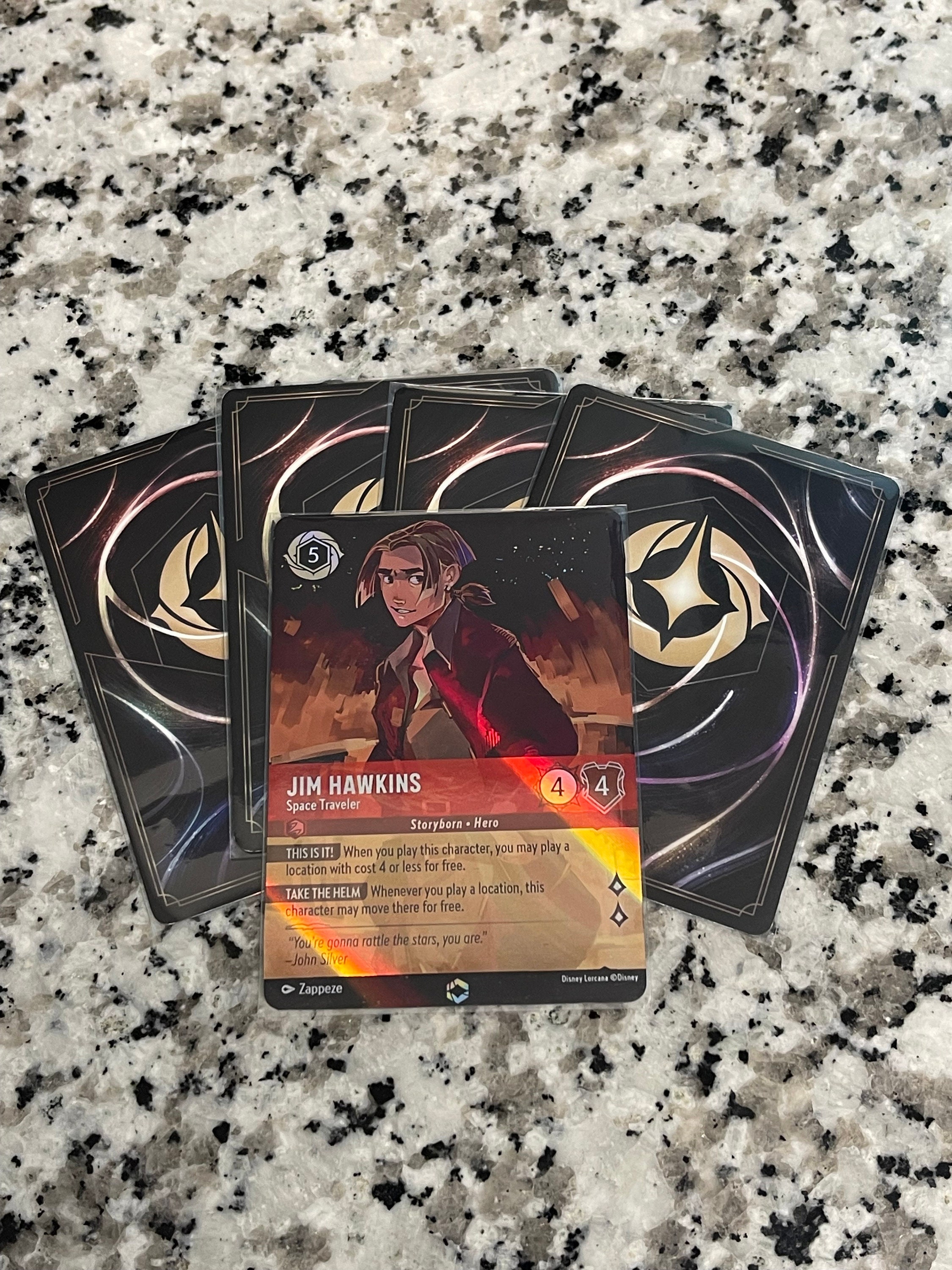 jim hawkins lorcana card Disney Lorcana Trading Card Game - Starter Deck main image 0