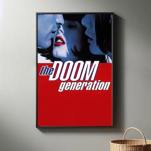The Doom Generation Film Poster | Hochwertiger Leinwanddruck I 2024 Movie Poster | Moderne Raum Dekorative Kunst | Beliebtes Filmgeschenk