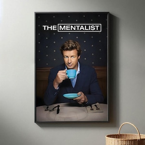 The Mentalist Film Poster | Hochwertiger Leinwanddruck I 2025 Movie Poster | Moderne Raum Dekorative Kunst | Beliebtes Filmgeschenk