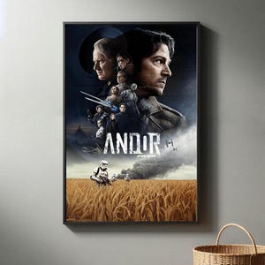Póster de Andor (TV) / Impresión en lienzo de alta calidad / Póster de película de 2025 / Decoración moderna para habitaciones / Regalo de película popular