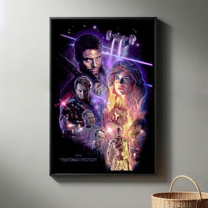 The Terminator Movie Poster | High Quality Canvas Print I 2025 Movie Poster | Modern Room Decorative Arts | Popular Film Gift