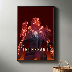 Ironheart Movie Poster | High Quality Canvas Print I 2025 Movie Poster | Modern Room Decorative Arts | Popular Film Gift