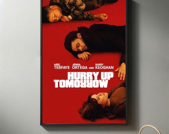 Hurry Up Tomorrow Movie Poster | High Quality Canvas Print I 2025 Movie Poster | Modern Room Decorative Arts | Popular Film Gift