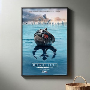 Rogue One A Star Wars Story Film Poster | Hochwertiger Leinwanddruck | Moderne Raum Dekorative Kunst | Beliebtes Filmgeschenk
