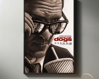 レザボア・ドッグス (1992) クラシックヴィンテージ映画ポスター