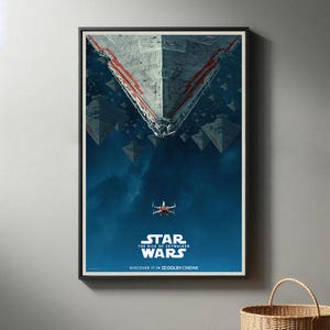 Star Wars Der Aufstieg Skywalkers Film Poster | Hochwertiger Leinwanddruck | Moderne Raum Dekorative Kunst | Beliebtes Filmgeschenk