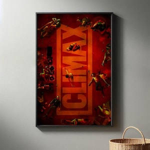 Climax Movie Poster | High Quality Canvas Print I 2024 Movie Poster | Modern Room Decorative Arts | Popular Film Gift