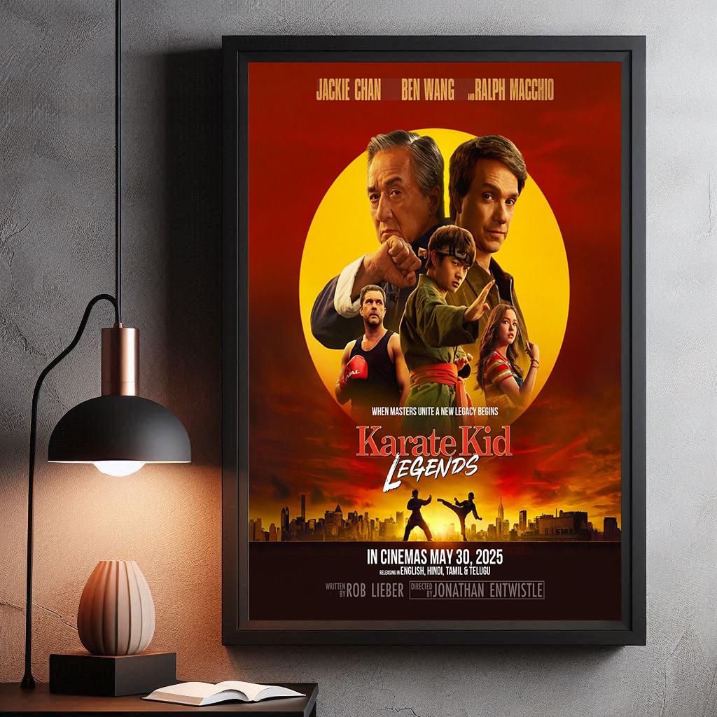 Karate Kid Legends (2025) Movie Poster | High Quality Canvas Print I